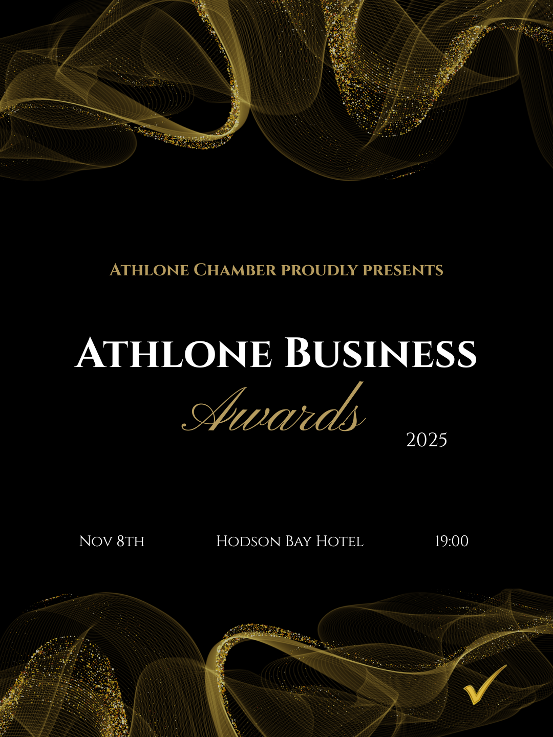 Athlone Business Awards promo graphic